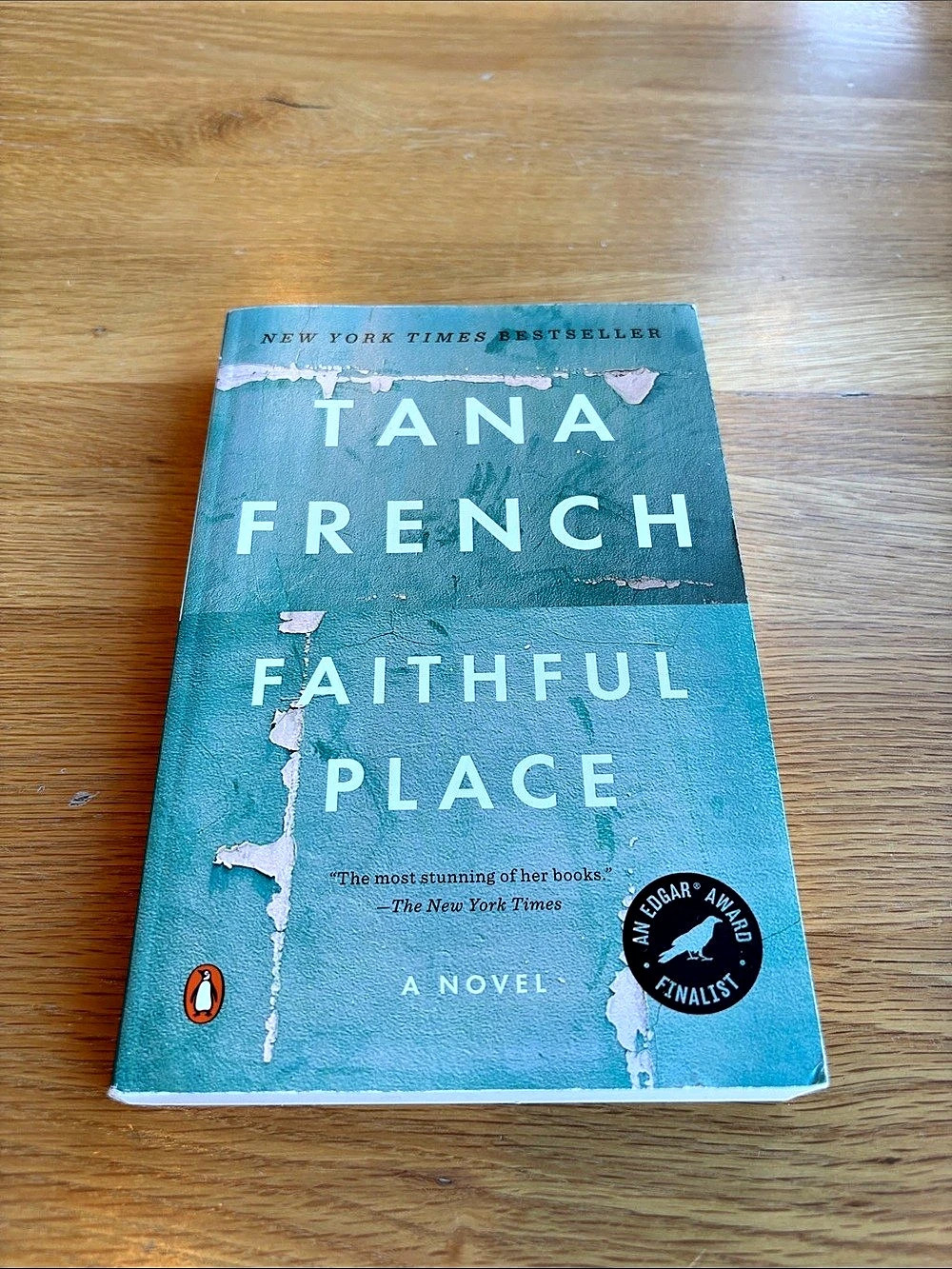 Penguin Books Paperback Novel Faithful Place.